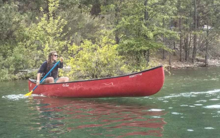 canoeing adventure for teens